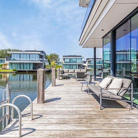 Lake House With Dock At Lake Veere, Zeeland 아르네마위던 외부 사진