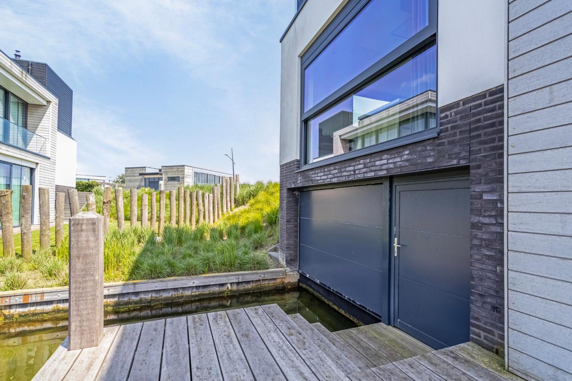 Lake House With Dock At Lake Veere, Zeeland 아르네마위던 외부 사진